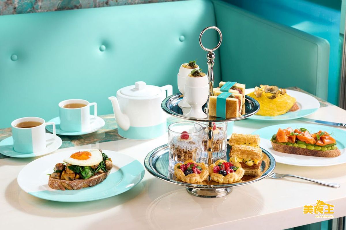 The Tiffany Blue Box Café：加入 60 年代經典元素嚐早午餐